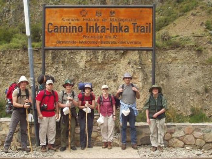 Erste Tag Inka Trail
