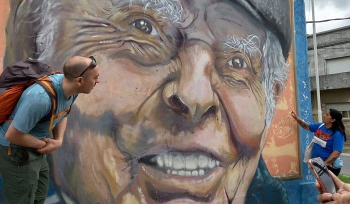 Grafitti at Isla Maciel, Buenos Aires