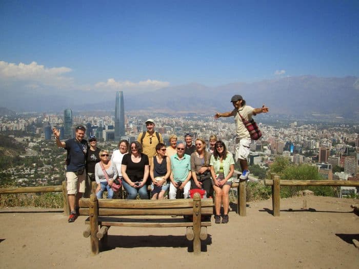 santiago, cerro san cristobal
