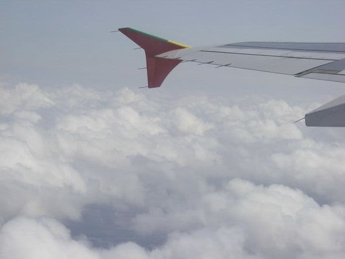 Die große Reise beginnt. Abflu