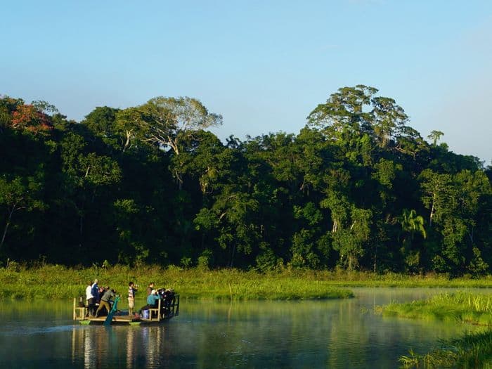 Lago Tres Chimbadas Puerto Maldonado Tambopata Nape Lodge