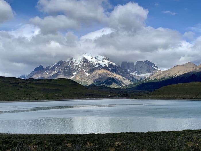 Ein Blick auf das Paine Massiv