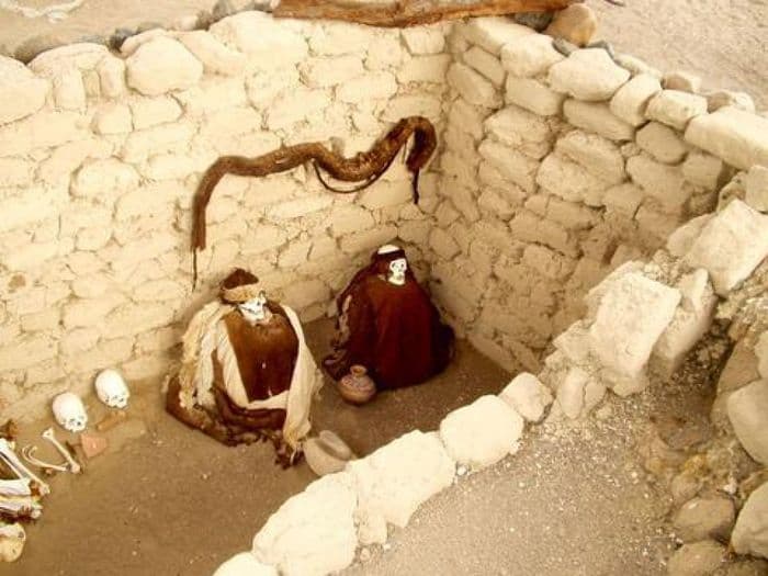 Chauchillas Friedhof