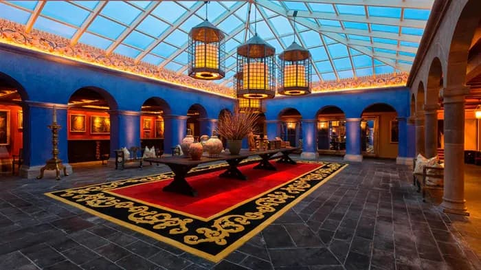 Palacio del Inka courtyard