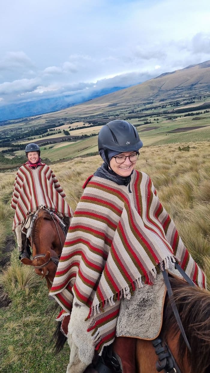 Reiten auf dem Cotopaxi