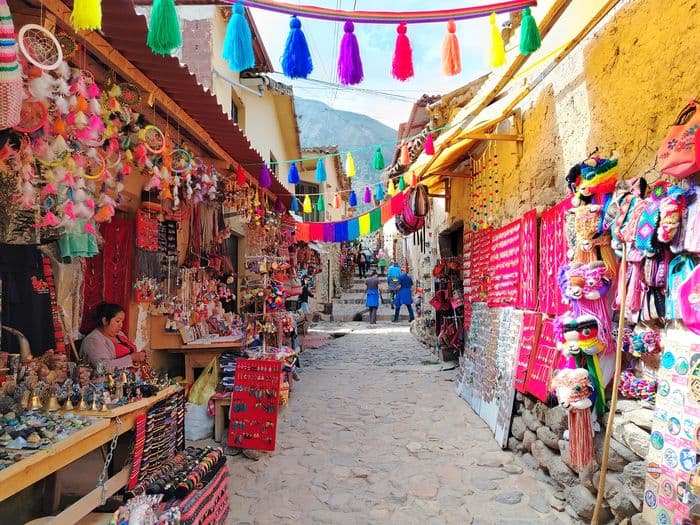 Ollantaytambo Straßen