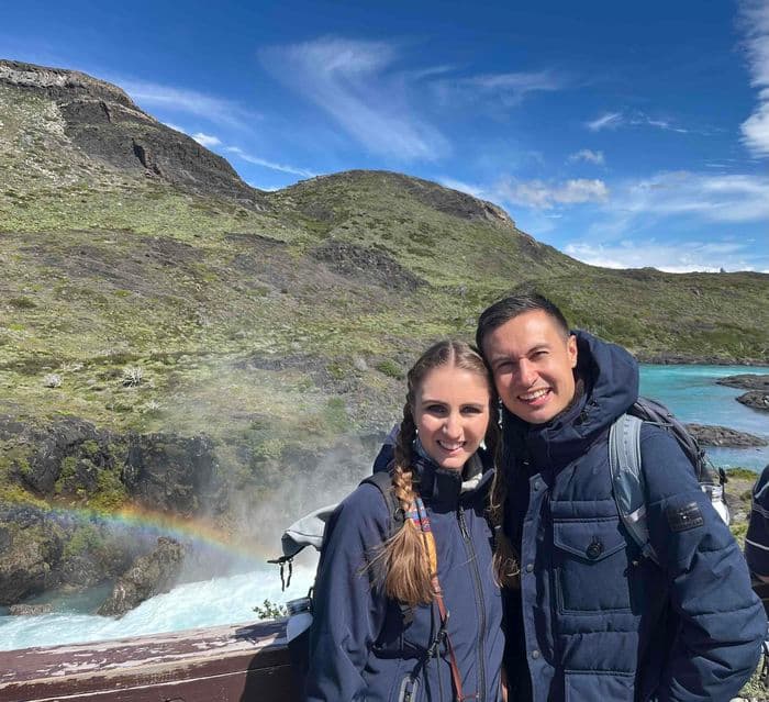 Til , Sarah und das Salto Grande