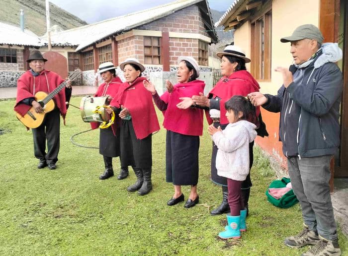 Besuch einer Indígena Gemeinde