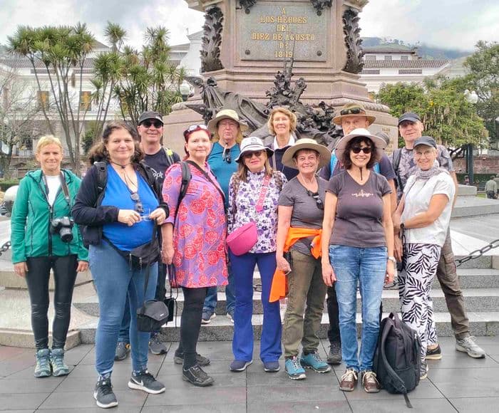 Gruppenbild in Quito