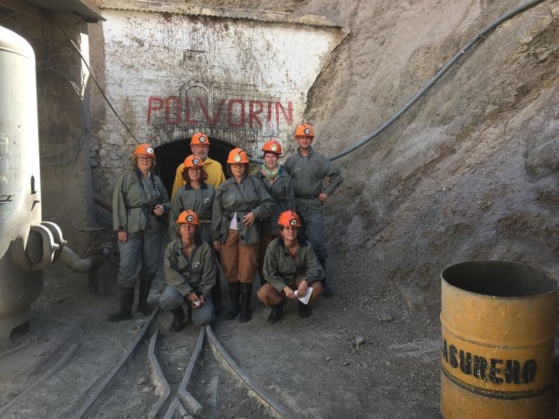 Mit entsprechender Kleidung au